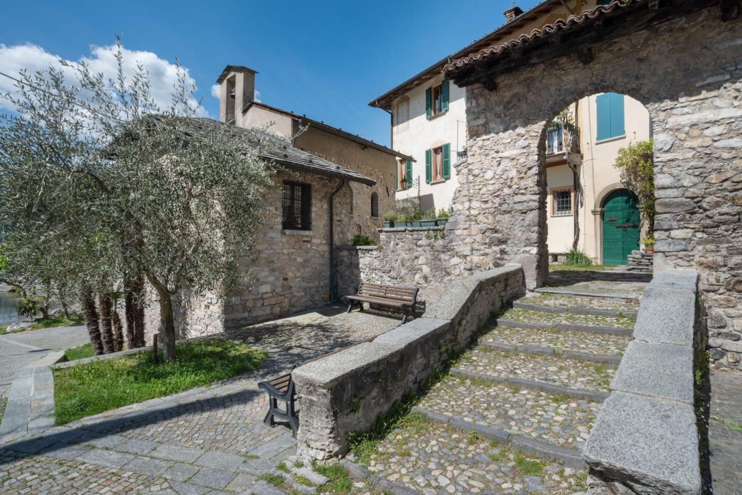 Casa Riva Bianca Lierna Villa Exterior foto